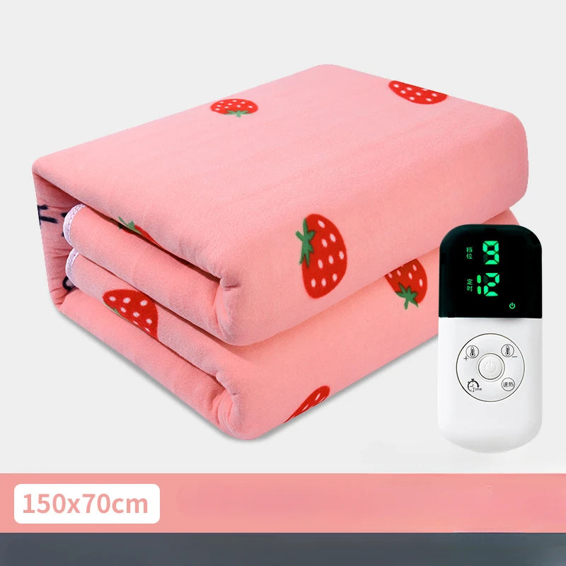 Electric Heating Blanket Automatic Thermostat Warmer Bed Mattress EU Plug 220V Electric Heated Carpets Mat Pad - PST PS Tradings