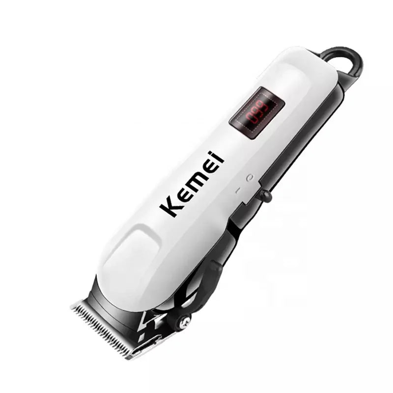 Kemei Professional hair clipper cordless hair trimmer beard for men electric hair cutting kit rechargeable haircut machine - PST PS Tradings