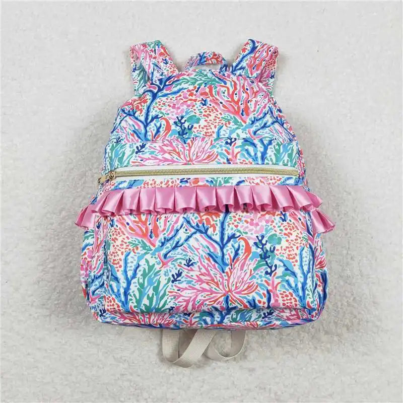 Kids Bags Camouflage Western Flower Pattern Bag Children Fashion Outdoor Backpack With Zipper Toddle School Bag Baby Mochila - PST PS Tradings