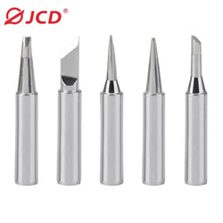 JCD 5pcs New Lead Free Soldering Iron Tips Replacement  For Soldering Repair Station and soldering iron kit