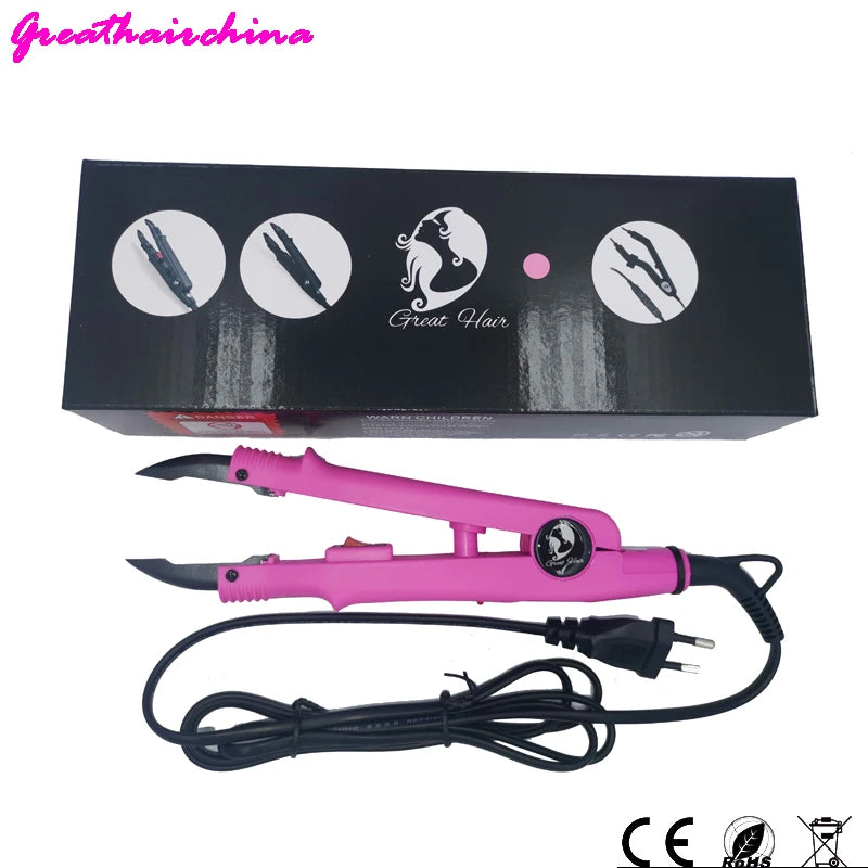 JR-611 Professional Mini Temperature Constant Fusion Iron Extension Heat Keratin Melt Connector Tools Hairdress - PST PS Tradings