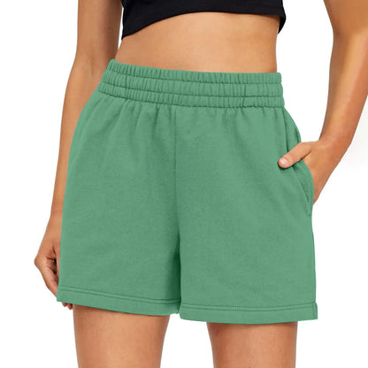 Women's Shorts Casual Summer Comfy Elastic High Waist Running Shorts With Pockets Shorts for Women Women's Shorts Summer Shorts - PST PS Tradings