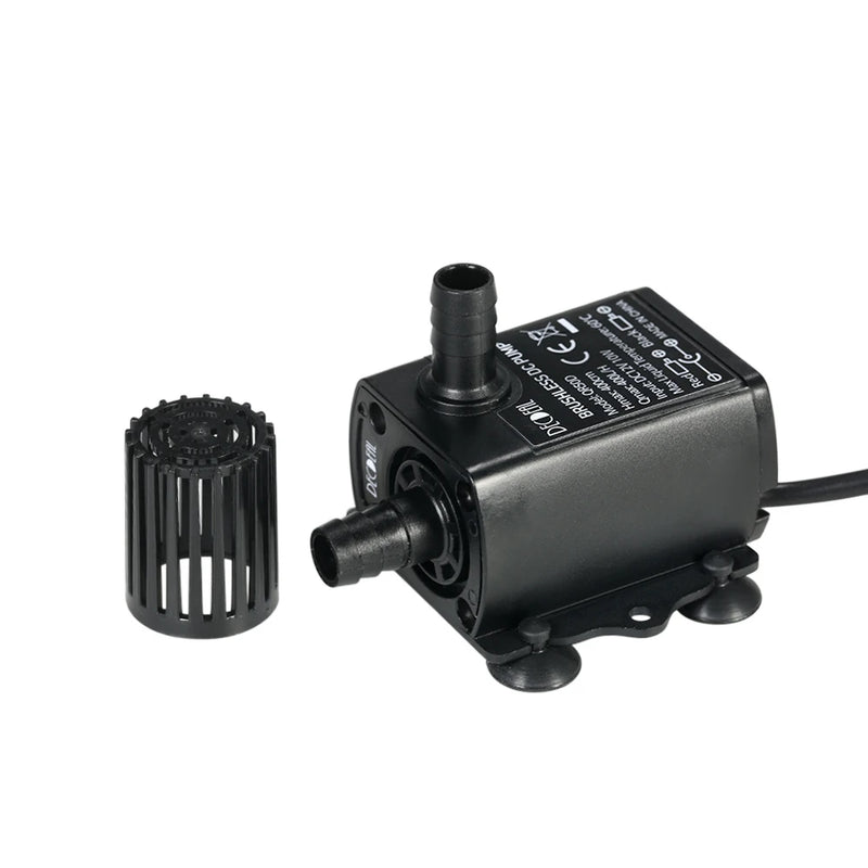 Decdeal Ultra-quiet Mini DC12V 10W Brushless Water Pump with 5.5*2.1mm Female Waterproof Submersible Fountain Aquarium - PST PS Tradings