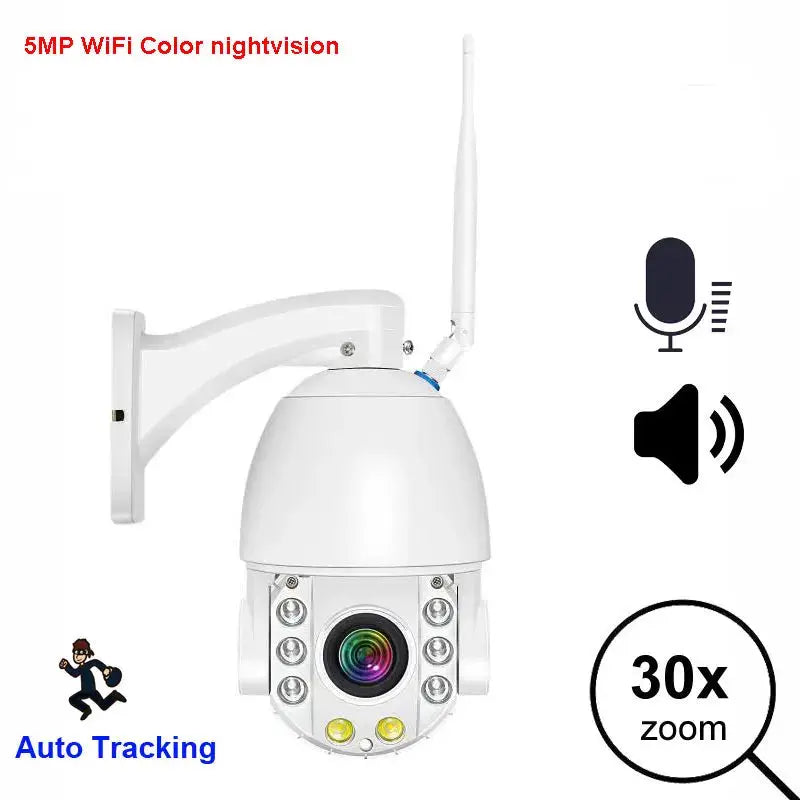 IMX415 4K 8MP 6MP 5MP 4MP 3MP 2MP outdoor Onvif-compatible H265 POE IP PTZ camera speed dome 30x zoom ptz ip camera - Property & Safety Tradings