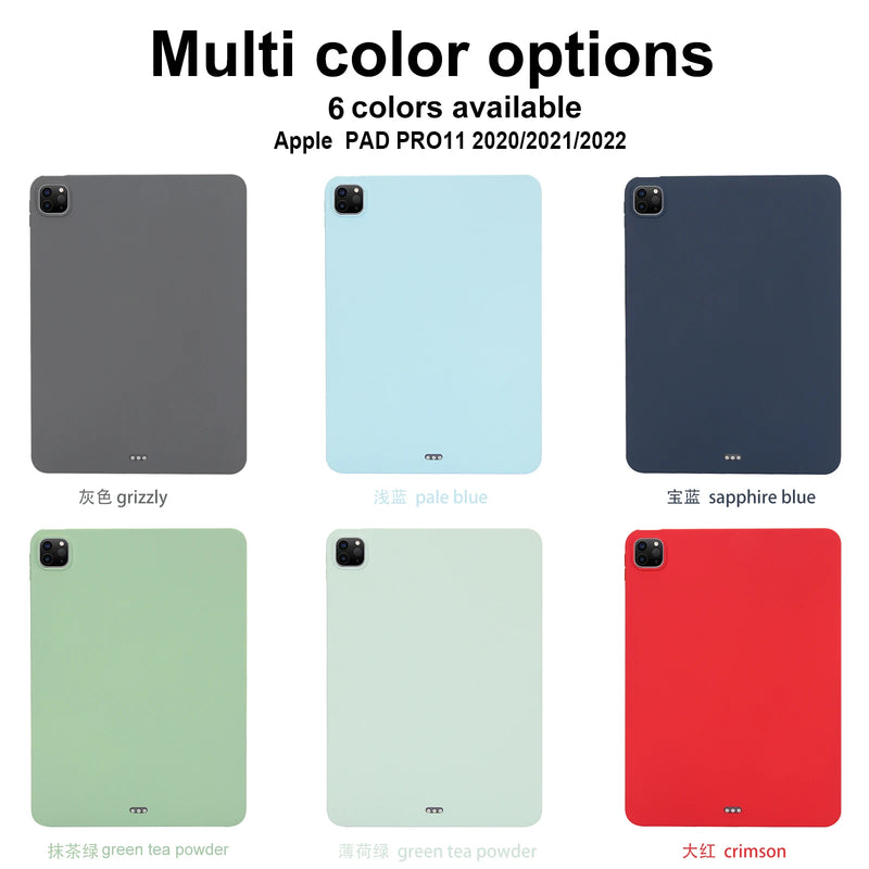 For 2021 iPad 10.2 Case 7/8/9th Generation Cover For 2018 9.7 5/6th Air 2/3 10.5 Mini 4 5 6 Pro 11 Air 4/5 10.9 10th funda soft - PST PS Tradings