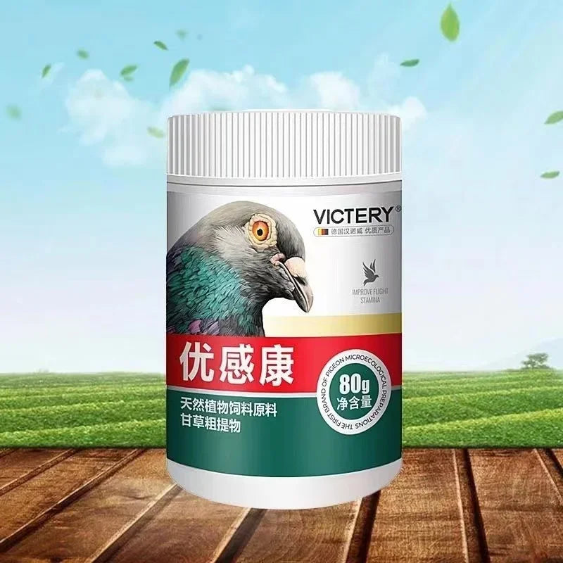 Pigeon Chlamydia Chronic Respiratory Fever Bird Parrot Pigeon Medicine 60 Tablets - PST PS Tradings