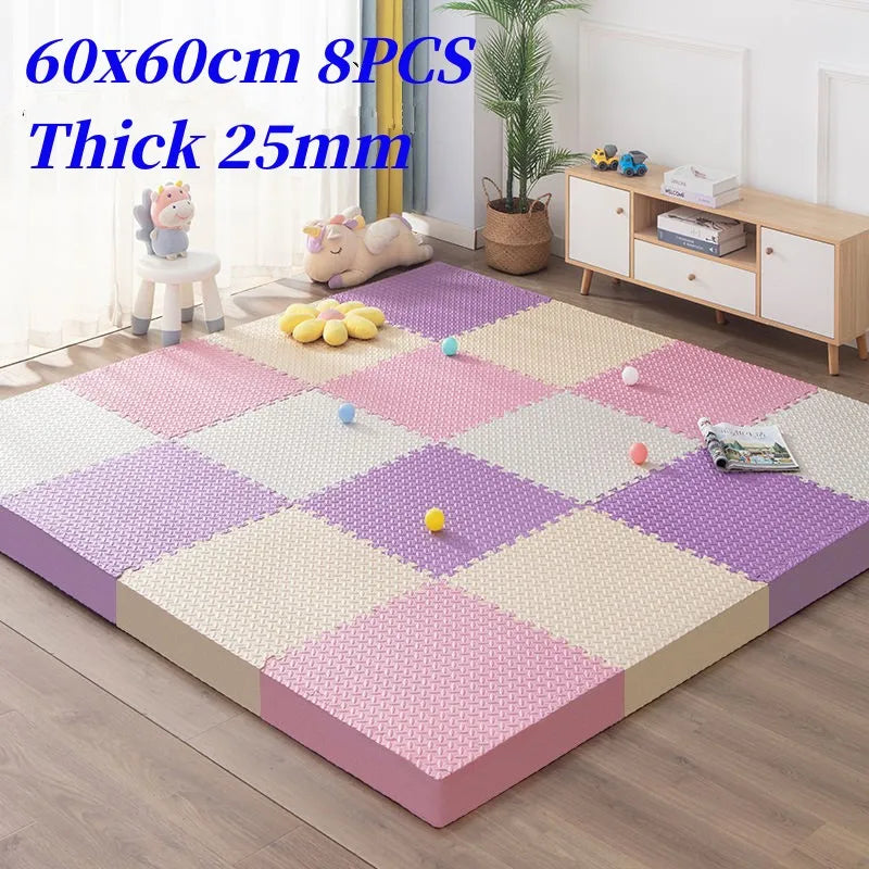 Tatame 60x60 Foam Puzzle Mats Baby Play Mat Activities Mat for Baby Game Mat Puzzle Mat Play Mats Baby Mat Baby Floor Mat - PST PS Tradings