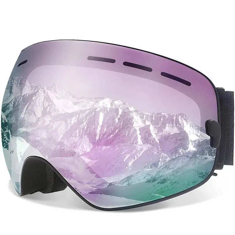 Ski Goggles,Winter Snow Sports Goggles with Anti-fog UV Protection for Men Women Youth Interchangeable Lens - Premium Goggles - Property & Safety Tradings