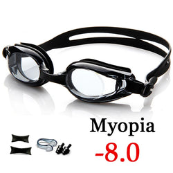 Swimming Goggles Myopia Professional Anti-fog UV Swimming Glasses Men Women Silicone Diopters Swim Sports Eyewear - PST PS Tradings