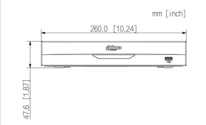 Dahua NVR4104HS-4KS3 4CH 4k NVR & NVR4108HS-EI 8CH AI NVR & NVR4116HS-4KS2/L 16ch without POE Network Video Recorder - Property & Safety Tradings