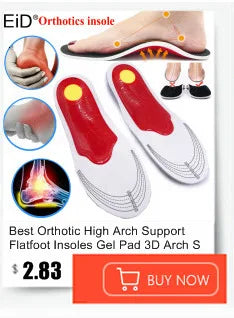 EiD Silicon Gel Insoles Foot Care for Plantar Fasciitis orthopedic Massaging Shoe Inserts Shock Absorption Shoe pad Unisex