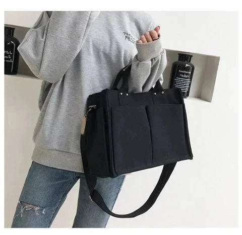 2022 new Pu Leather laptop Bag Simple Handbags Famous Brands Women Shoulder Bag Casual Big Tote Vintage Ladies Crossbody Bags - Property & Safety Tradings