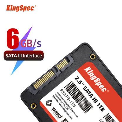 KingSpec SATA SSD 120gb 128gb 240GB 256gb 512gb 1TB 2TB SSD Hdd 2.5 Inch SATA3 SATA2 Solid State Drive for Laptop Desktop P3 P4 - PST PS Tradings