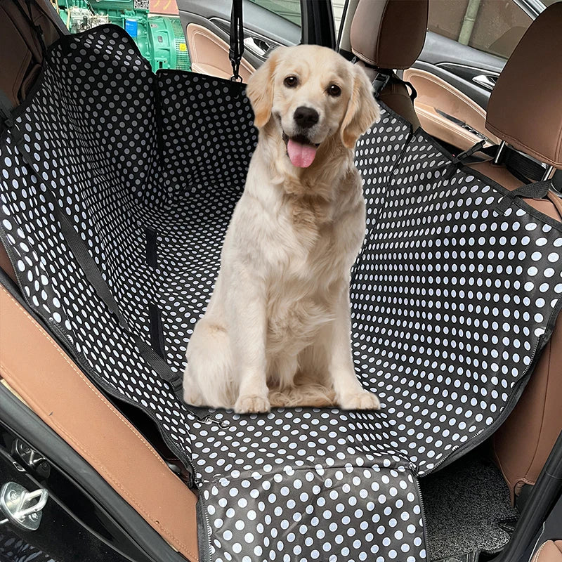 CAWAYI KENNEL Dog Carriers Waterproof Rear Back Pet Dog Car Seat Cover Mats Hammock Protector with Safety Belt Transportin Perro - Property & Safety Tradings