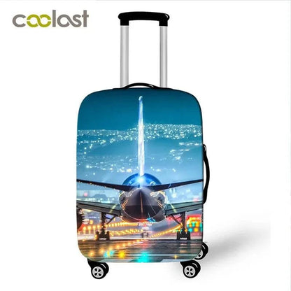 Customize Your Image / Name / Logo Luggage Cover Travel Accessories Elastic Suitcase Protective Covers Anti-dust Case Cover - PST PS Tradings