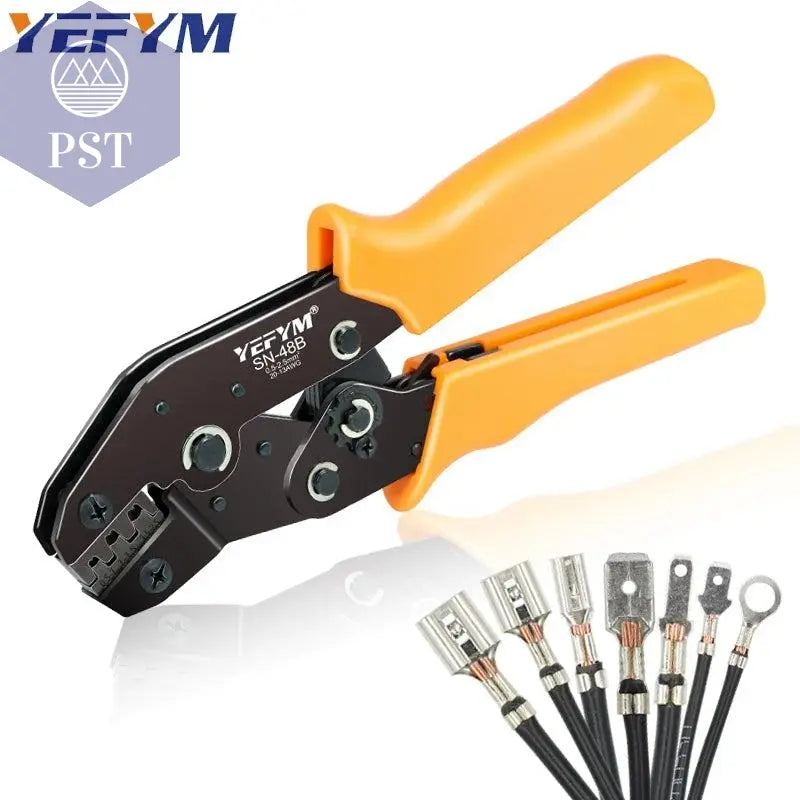 SN-48B SN-2 Wire Crimping Pliers 0.5-2.5mm2 20-13AWG for Box TAB 2.8 4.8 6.3 SM2.5 XH2.54 Terminals Sets Electrical Hand Tools       PST PS Tradings