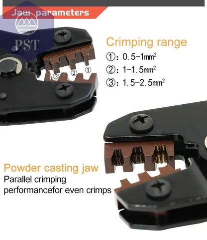 SN-48B SN-2 Wire Crimping Pliers 0.5-2.5mm2 20-13AWG for Box TAB 2.8 4.8 6.3 SM2.5 XH2.54 Terminals Sets Electrical Hand Tools       PST PS Tradings