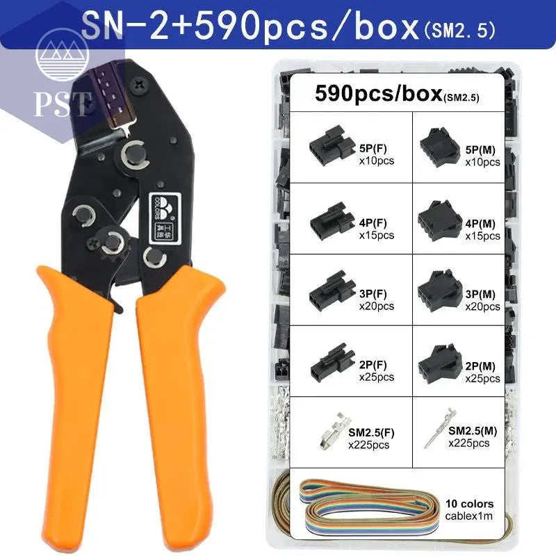 SN-48B SN-2 Wire Crimping Pliers 0.5-2.5mm2 20-13AWG for Box TAB 2.8 4.8 6.3 SM2.5 XH2.54 Terminals Sets Electrical Hand Tools       PST PS Tradings