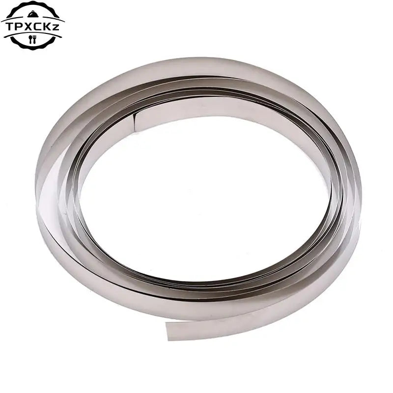 2M 8mm x 0.1/0.12/0.15 Nickel Plated Strip Tape For Li 18650 Battery Spot Welding Compatible For Spot Welder Machine