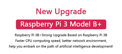 Original Raspberry Pi 3 Model B /3B+ Plus BCM2837 1.2G ,Raspberry Pi 3 B+ with 2.4G & 5G WIFI 4.2 Bluetooth and PoE