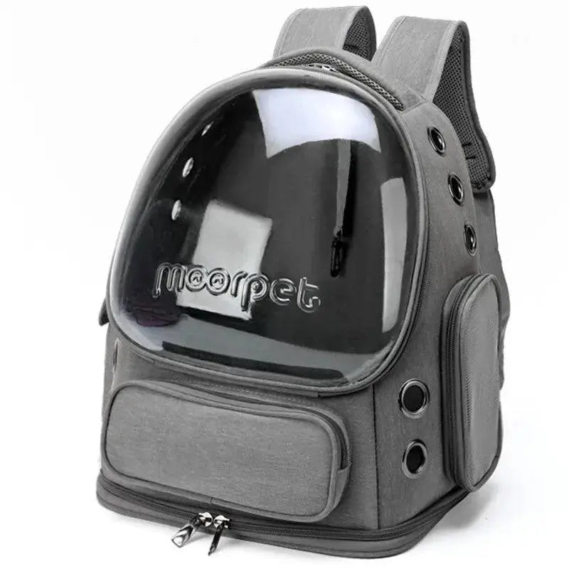 Cat Backpack Carrier,Breathable clear capsule backpack Carrier,suitable for hiking,Airline Approved Pet Travel Carrier - Property & Safety Tradings