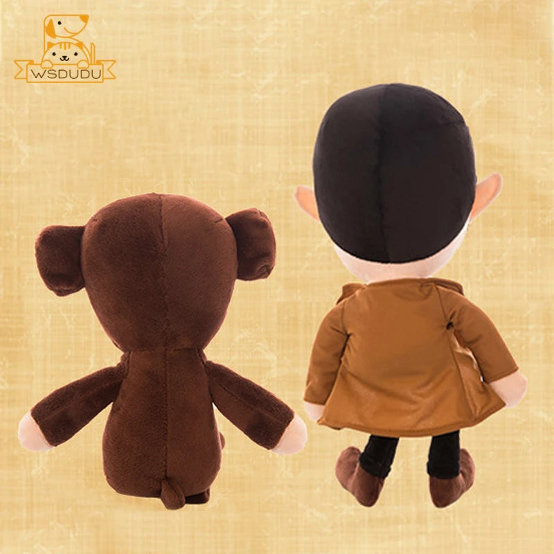 Fun Mr Bean Teddy Bear Plush Toy Comedy Cartoon Movie Figure Cute Animal Baby Stuffed Doll Mini Pillow Decor Soft Children Gifts