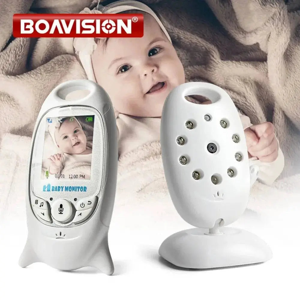 VB601 Video Baby Monitor Wireless 2.0'' LCD Babysitter 2 Way Talk Night Vision Temperature Security Nanny Camera 8 Lullabies - Property & Safety Tradings