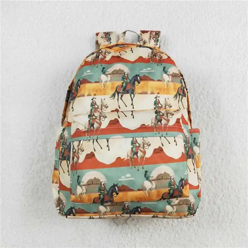 Kids Bags Camouflage Western Flower Pattern Bag Children Fashion Outdoor Backpack With Zipper Toddle School Bag Baby Mochila - PST PS Tradings