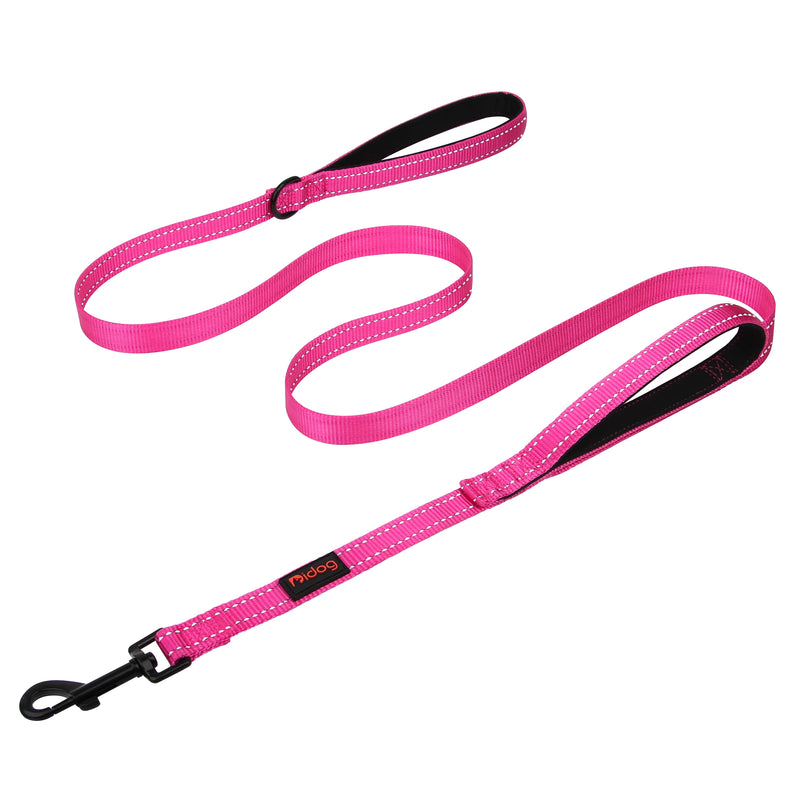 5ft Double Handle Nylon Padded Dog Leash Reflective Pet Leashes Lead for Medium Lagre Dogs Walking Training Dog Accessories - PST PS Tradings