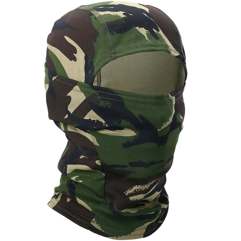 Camouflage Balaclava Full Face Breathable Full Face Scarf Mask Hiking Cycling Hunting Bike Head Cover Tactical Airsoft Cap Men - PST PS Tradings