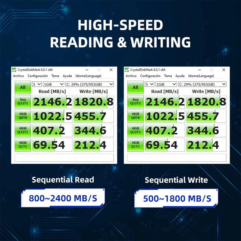 KingSpec M2 SSD NVMe 256GB 512GB 1TB 128GB M.2 NMVe 2280 PCIe 3.0 Hard Disk Internal Solid State Drive for Laptop Desktop - Property & Safety Tradings