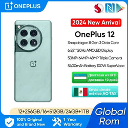 CN Version OnePlus 12 Snapdragon 8 Gen 3 6.82'' 120Hz AMOLED Display Screen 50MP 5400mAh Battery 100W SuperVooc Charge - Property & Safety Tradings