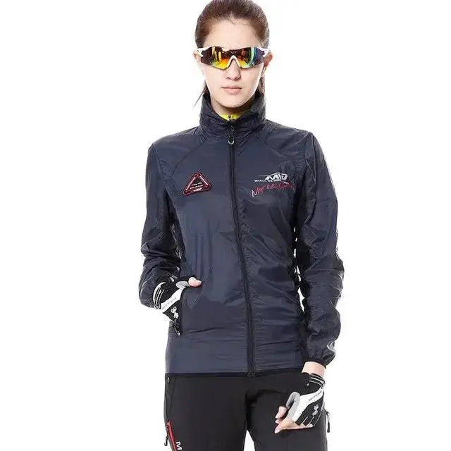 Ultra-light Hooded Bicycle Jacket Bike Windproof Coat Road MTB Cycling Wind Coat Long Sleeve Clothing Quick Dry Thin Jackets - Property & Safety Tradings