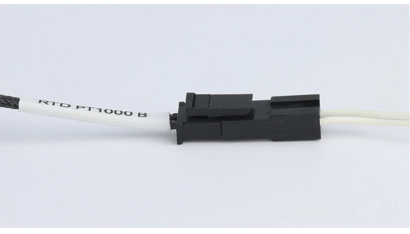 Trianglelab PT1000 Thermistor Cartridge for 3D printer Volcano/ v6 heater block UPTO 450C PEEK PEI PT100 printing