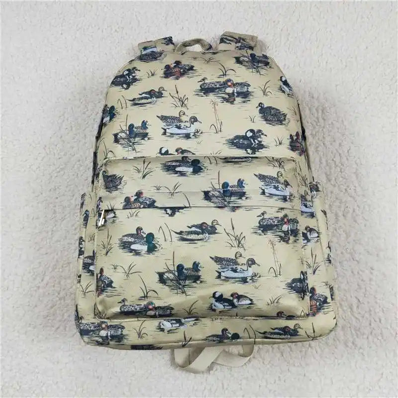 Kids Bags Camouflage Western Flower Pattern Bag Children Fashion Outdoor Backpack With Zipper Toddle School Bag Baby Mochila - PST PS Tradings