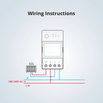 Sonoff Pow R3 16A /20A Wifi Smart Switch Höhere Genauigkeit Stromverbrauch Messen Monitor Strom Energie Verwendung Funktioniert mit Alexa