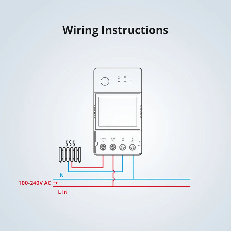 Sonoff Pow R3 16A /20A Wifi Smart Switch Höhere Genauigkeit Stromverbrauch Messen Monitor Strom Energie Verwendung Funktioniert mit Alexa