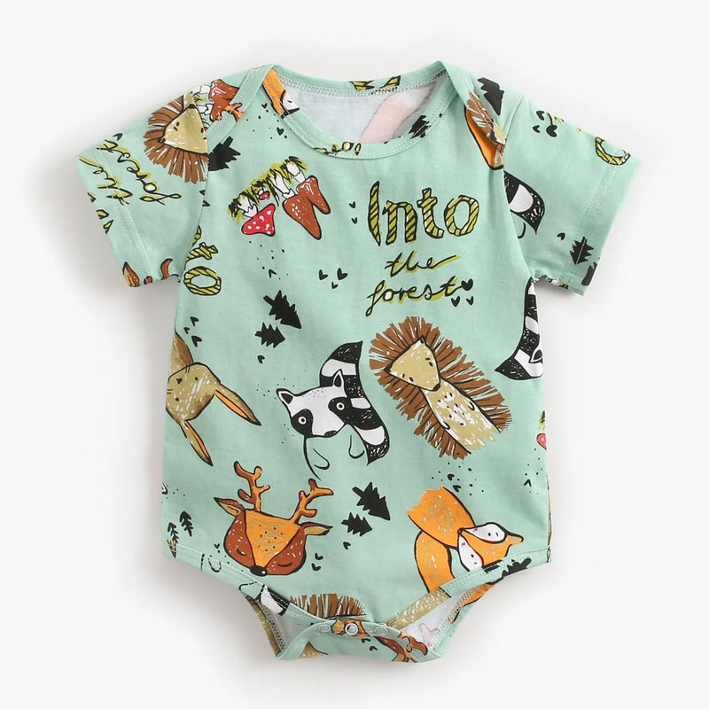 Spring Infant Baby Boy Girl Rompers Newborn Baby Jumpsuit Mop Boys Girls Baby Crawl Solid Baby Girls Clothes Rompers - PST PS Tradings