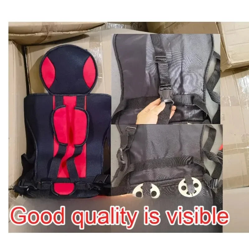 Car Child Safety Seat Simple Portable Baby Cushion Models Universal Seat Belt Fixed Baby Seat Cushion - PST PS Tradings