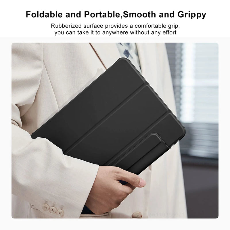 Case for iPad Pro 11 13 2024 M4 Case Tablet Cover for iPad Air 11 13 M2 5 4 Pro 12.9 inch 10th Generation Case Magnetic Cover - PST PS Tradings