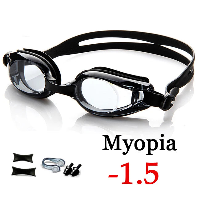 Swimming Goggles Myopia Professional Anti-fog UV Swimming Glasses Men Women Silicone Diopters Swim Sports Eyewear - PST PS Tradings