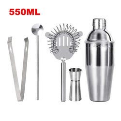 UPORS 550ML/750ML Cocktail Shaker Mixer Edelstahl Wein Martini Boston Shaker Für Bartender Trinken Party Bar werkzeuge