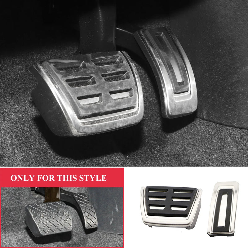 Car Pedals Cap Foot Rest Cover Accelerator Brake Clutch for VW Golf 7 GTi MK7 Seat Leon Octavia A7 Rapid Audi A3 8V Passat VIII - PST PS Tradings