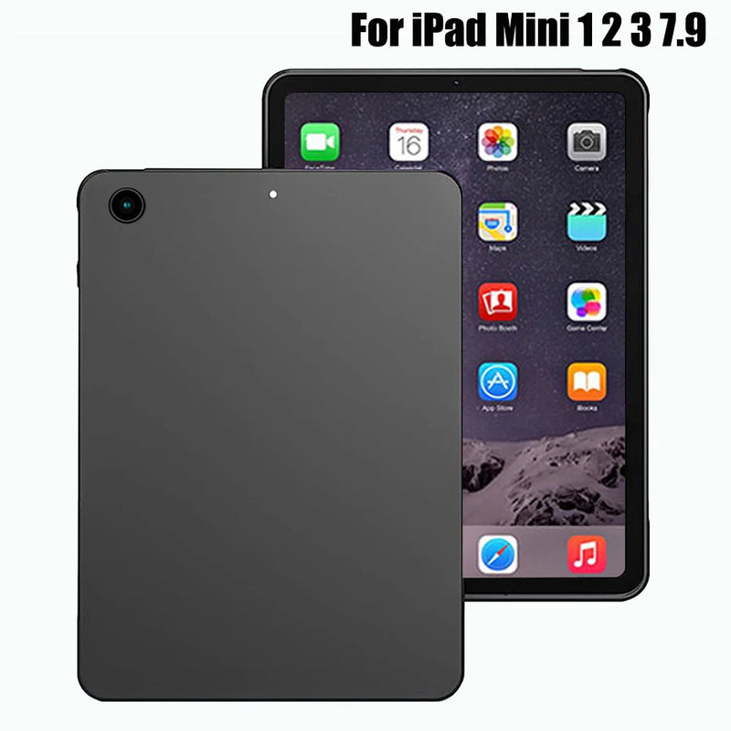 for iPad Mini 6 8.3 Silicone Case Shockproof Full Cover Shell for Apple iPad Air 4 Air 5 10.2 9th 8th 10th 10.9 Case Pro 11 12.9 - PST PS Tradings