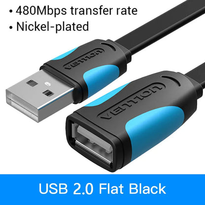 Vention USB 3.0 Extension Cable Male to Female Extender Cable Fast Speed USB 3.0 Cable Extended for laptop PC USB 2.0 Extension