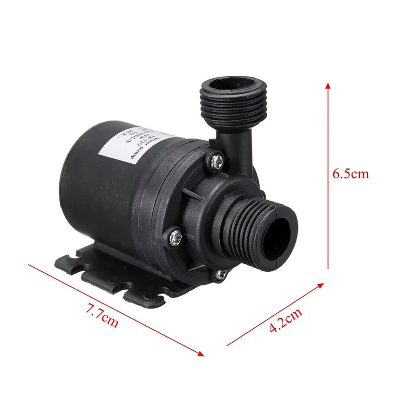 Ultra Quiet Water Pump Mini DC12V/24V Brushless Motor Submersible Aquarium Water Pump Adapter Pond Fountain For Fish Tank Garden - PST PS Tradings