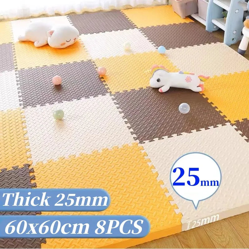 Tatame 60x60 Foam Puzzle Mats Baby Play Mat Activities Mat for Baby Game Mat Puzzle Mat Play Mats Baby Mat Baby Floor Mat - PST PS Tradings