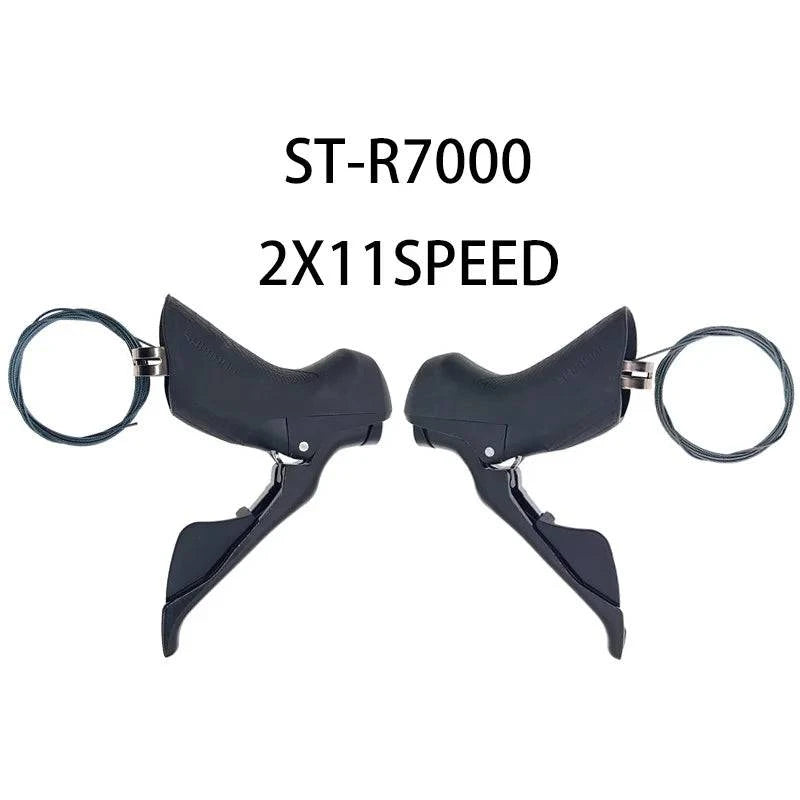 SHIMANO 105 R7000 2x11S Groupset ST SHIFT LEVER Right Left Pair 11v RD R7000 GS FD R7000 BR-R7000 FC-R7000  BBR60 CS-R7000 Set - Property & Safety Tradings