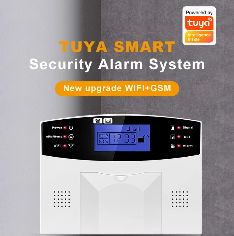 complete security accessories for the home family security GSM WIFI PSTN alarm system NEW Wireless Siren Fire Smoke Gas sensor - PST PS Tradings