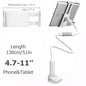 Flexible Long Arm Tablet Stand Holder for Bed Desk 5-11’’ Phone Tablet Support for Xiaomi Huawei Samsung Teclast IPad Tab Stand - Property & Safety Tradings